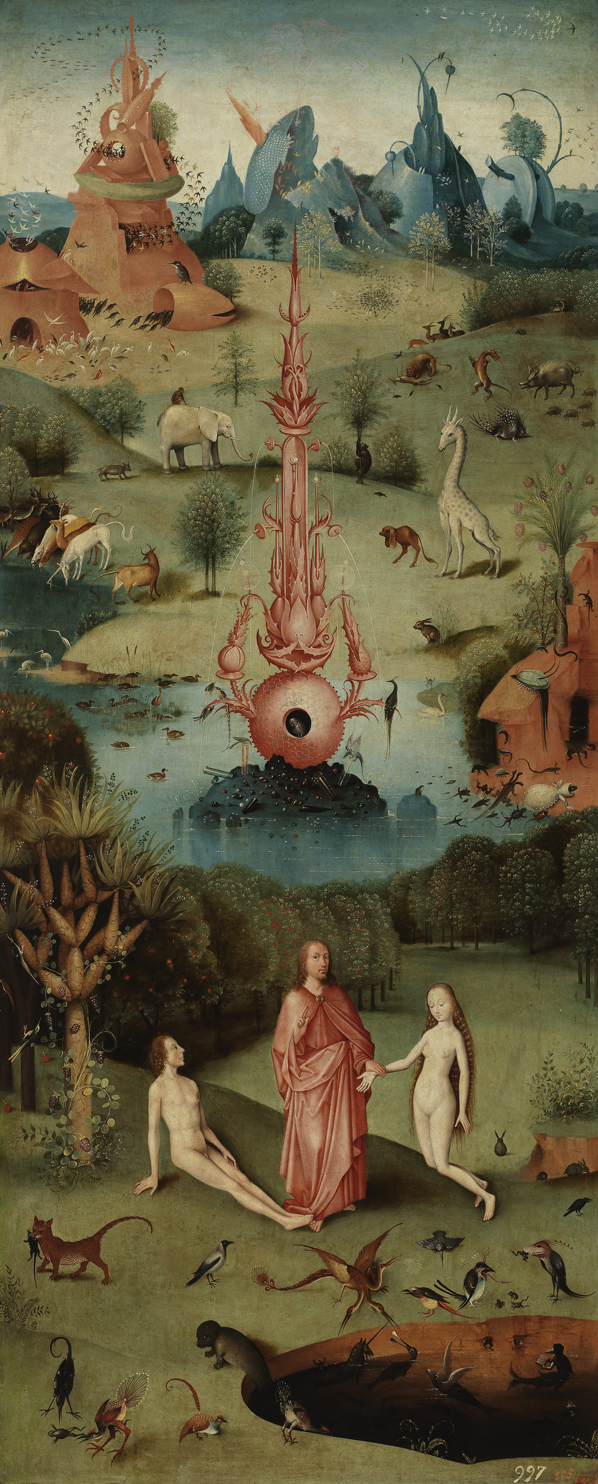 Garden of Eden, Hieronymus Bosch