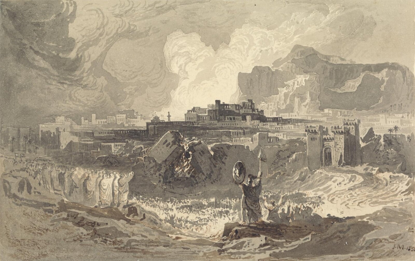 Walls of Jericho, John Martin